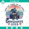 Disney, School, SVG Files, Stitch Graduate 2023 SVG Images, From The Tassel To 14