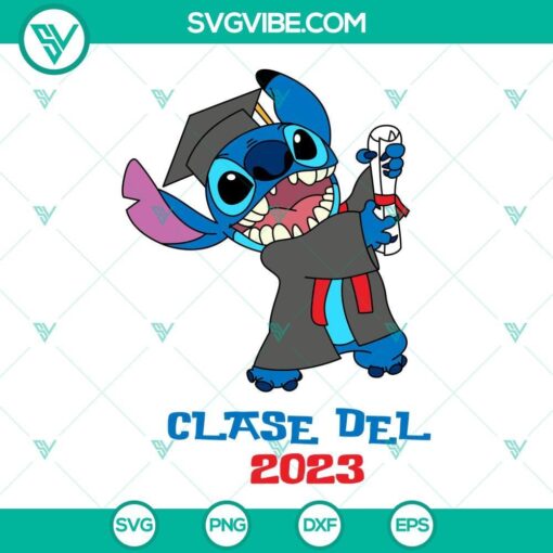 stitch graduation 2023 svg stitch and lilo svg disney svg png dxf eps 1 mockup