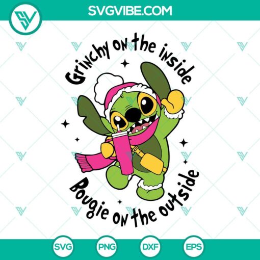 stitch grinchy on the inside svg bougie on the outside svg stitch grinch christmas svg 7 mockup