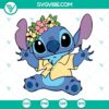 Stitch Hawaii SVG design for Cricut and Silhouette featuring vector clipart in DXF, EPS, PNG formats.
