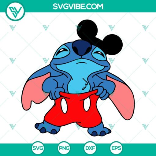 stitch mickey mouse svg lilo and stitch svg funny disney cartoon characters svg png dxf eps cricut 10 mockup