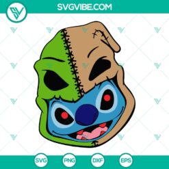 Disney, Halloween, SVG Files, Stitch Oogie Boogie Head SVG File, Oogie Boogie 7