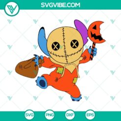 Disney, Halloween, SVG Files, Stitch Sam Trick Or Treat Halloween SVG Download 17