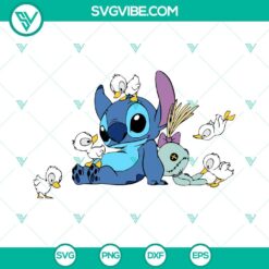 Disney, SVG Files, Stitch SVG Files, Stitch And Scrump SVG File, Lilo And 1