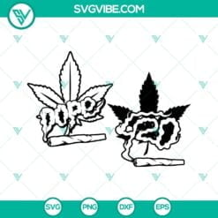 Cannabis, SVG Files, Stoner 420 Weed Svg, Dope Weed Svg, Weed Shirt Svg, Dope 9