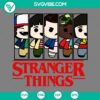 Stranger Things 5 friends SVG download with PNG, EPS, and DXF files, featuring a group of characters. Perfect for crafting projects.