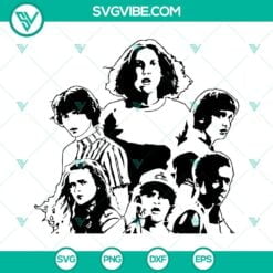 Movies, SVG Files, Max Mayfield Stranger Things SVG Images PNG DXF EPS Cut 3