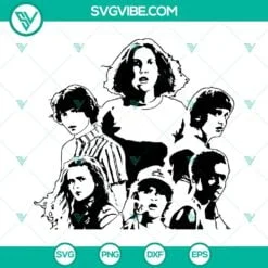 Movies, SVG Files, Eddie Munson Stranger Things 4 SVG File PNG DXF EPS stranger 3