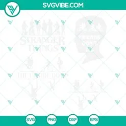 Movies, SVG Files, Stranger Things SVG Download Bundle, The Upside Down SVG 2