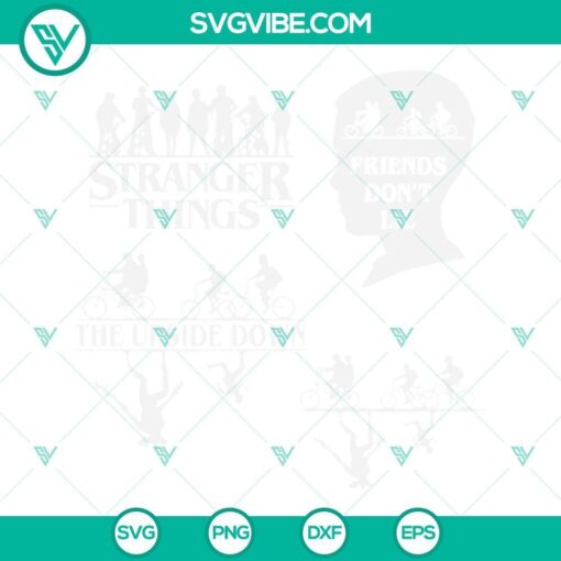 stranger things svg bundle the upside down svg eleven friends don t lie svg stranger things svg 10 mockup