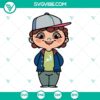 Stranger Things chibi friends SVG bundle for download, cute cartoon characters in unique illustrated style, perfect for fan projects.
