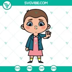 stranger things svg stranger things friends chibi svg bundle eleven max dustin lucas sinclair stranger things svg png dxf eps vector clipart 6 mockup