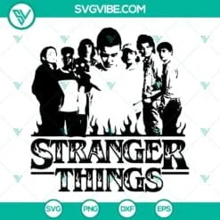 Movies, SVG Files, Stranger Things SVG Download, Stranger Things Friends SVG 2