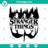 Stranger Things SVG image with The Upside Down theme, Netflix Movie SVG and PNG files for download.