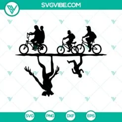 Movies, SVG Files, Stranger Things Friends Don’t Lie SVG Files PNG DXF EPS 3