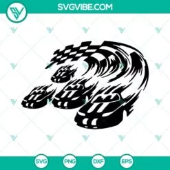 SVG Files, Trending, Stylized Racing Cars SVG Download PNG DXF EPS Cut Files 2