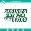 Philadelphia Eagles football themed SVG files for Sundays, featuring bird illustrations, suitable for digital crafting projects.