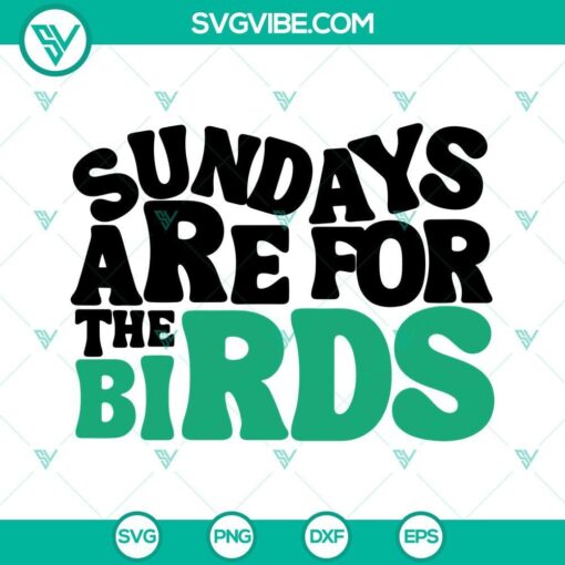 sundays are for the birds svg philly svg philadelphia svg sunday fun svg eagles svg 7 mockup