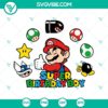 Movies, SVG Files, Super Mario And Yoshi SVG Images, Super Mario Bros Movie 13