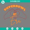 Super Bowl 87 era and Taylor Swift Super Bowl 2024 themed SVG download file with PNG, EPS, and DXF formats.