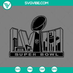 Sports, SVG Files, Peace Up A Town Down SVG Images, Super Bowl LVIII SVG Files, 3