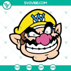 super mario bros characters head svg bundle mario svg luigi svg princess peach svg bowser svg toad svg 4 mockup