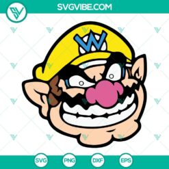 Super Mario Bros Characters Head SVG Images Bundle, Mario SVG File, Luigi SVG Download 9