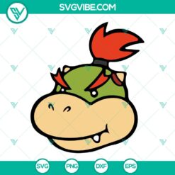 super mario bros characters head svg bundle mario svg luigi svg princess peach svg bowser svg toad svg 5 mockup