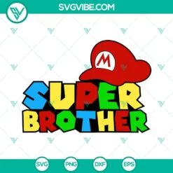 Movies, SVG Files, Super Mario Friends SVG File, Mario Luigi And Princess Peach 3