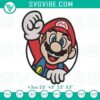 Movies Embroidery Designs, Embroidery Designs, Super Mario Bros Jumping EMB 13