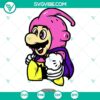 Super Mario and Majin Buu SVG Cricut design for cutting machines, ideal for crafting projects.