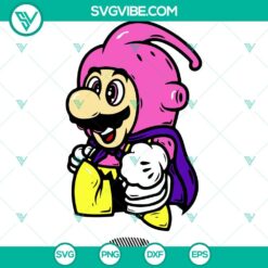 Movies, SVG Files, Super Mario Majin Buu SVG Cricut, Super Mario Cricut SVG, 12