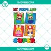 Super Mario-themed Easter PNG images with My Peeps Are Super, Easter Bunny, and Easter Day designs. Perfect for digital projects & crafts.