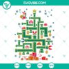 Super Mario-themed ugly Christmas sweater SVG images for Nintendo games fans, featuring festive and nostalgic designs.