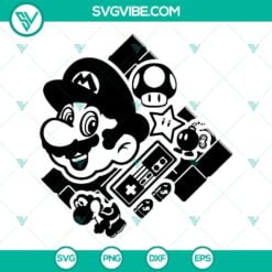 Movies, SVG Files, Super Mario Video Game SVG Image, Super Mario Bros SVG 2