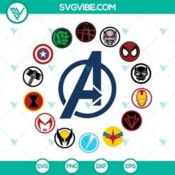 Movies, SVG Files, Superhero SVG Download, Super Hero Logo SVG Download, 1