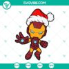 SuperHeroes Christmas SVG bundle with Spider Man, Hulk, and Iron designs for download. Perfect for holiday crafts and projects.