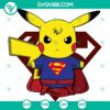 Anime, SVG Files, Pokemon Son Goku SVG Images, Pikachu Dragon Ball SVG Files 13