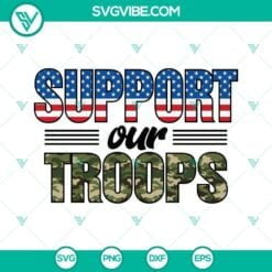 SVG Files, Veteran, Support Our Troops Camo SVG Download PNG DXF EPS Cut Files 8