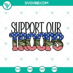 SVG Files, Veteran, Support Our Troops SVG Download, Military SVG Image, USA 9