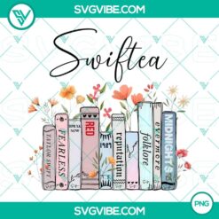 Swiftea album Taylor Swift PNG designs with whimsical graphics, perfect for music enthusiasts and Taylor Swift fans.