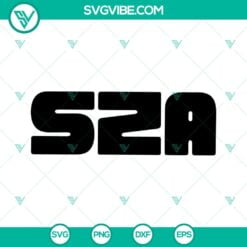 sza svg bundle musician svg sos album svg png dxf eps files 6 mockup