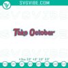 October Phillies baseball team embroidery file, perfect for sports fans.