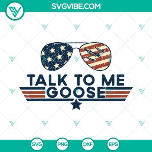 talk to me goose svg american flag sunglasses svg aviator glasses svg 10 mockup