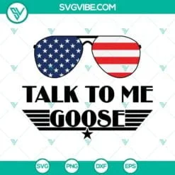 Movies, SVG Files, Talk To Me Goose Svg, Goose Svg, Sunglasses Svg, Top Gun 3