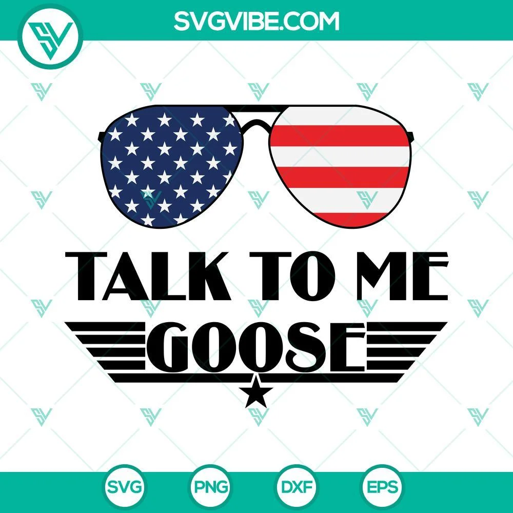 Movies, SVG Files, Talk To Me Goose SVG Image PNG DXF EPS Cut Files For Cricut 1