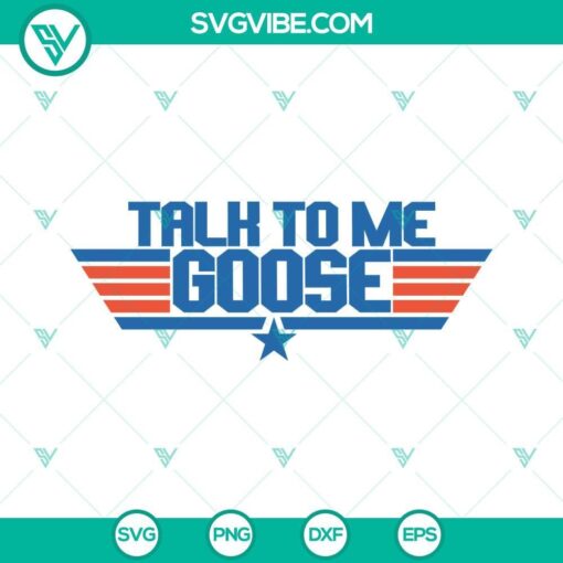 talk to me goose svg top gun svg maverick svg top gun clipart for cricut and silhouette 4 mockup