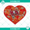 Tampa Bay Buccaneers Valentine heart PNG designs with team logo, perfect for NFL fans.