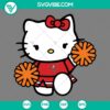 Cartoons, Sports, SVG Files, Seattle Seahawks Hello Kitty Cheerleader SVG Image 13