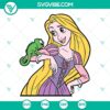 Tangled SVG Images Bundle featuring Rapunzel, perfect for Disney lovers, SVG download for crafts and projects.